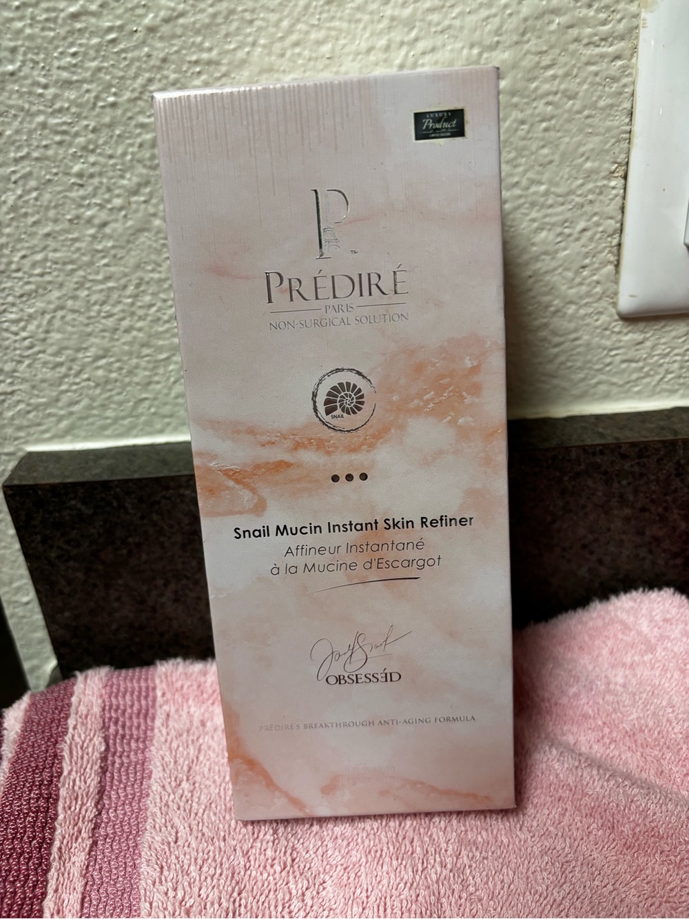 Prédiré Snail Mucin Instant Skin Refiner - Pink Cream